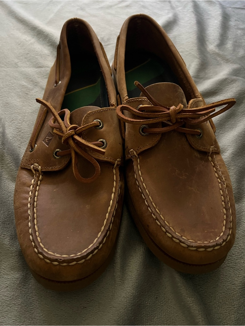Sperry Men’s Leather Boat Shoes Size 10M Top Sider Non-Marking